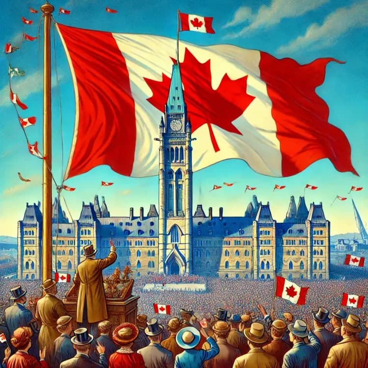 The Birth of a National Symbol: Canada Adopts the Maple Leaf Flag