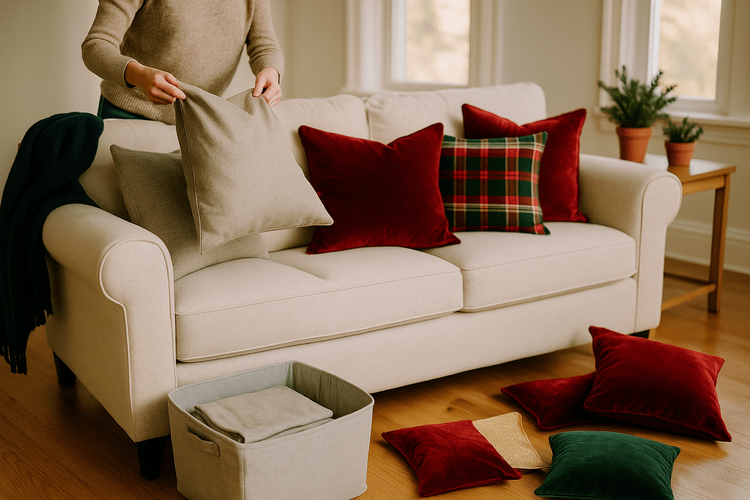 10-Minute Magic: Transform Your Room With Holiday Pillow Covers